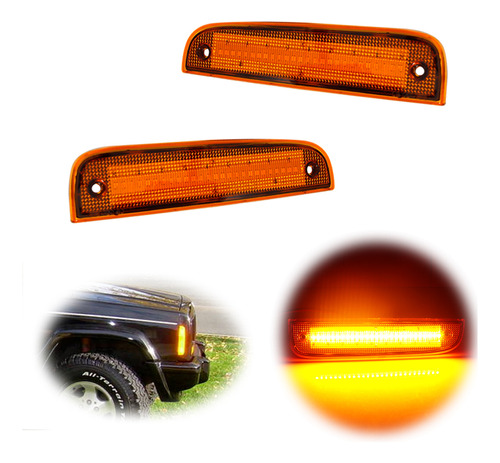 Foto de Luz Led De Posicin Lateral Delantera Para Jeep Cherokee