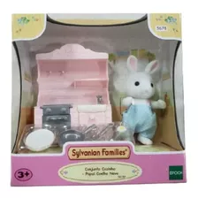 Sylvanian Families Conjunto Cozinha Do Papai Coelho Neve