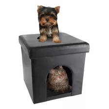 Cat House - Otomana Plegable Multiusos Para Perros Pequeños 