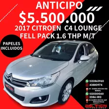 Citroen C4 Lounge Feel Pack 1.6 Thp M/t 2017