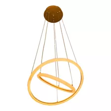 Lustre Pendente Moderno Arco Space Orbital Double 39w - Llum