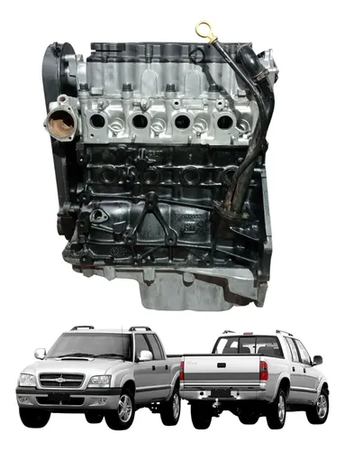 Motor Parcial Gm S10 2.4 Gasolina 2002 2011 Original Usado