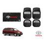 Tapetes 3filas Logo Toyota + Cajuela Sienna 2004 A 2009 2010