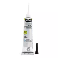 Pintura Para Vidrio Pebeo Vitrea 160. (20ml.) Perla.