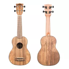 Ukulele Kala Ka-pws Soprano De Nogal Del Pacífico Color Marrón