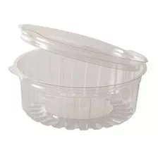 Ensaladero Plastico Desechable Tapa Con Bisagra 40-8fl X50u