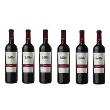 Vino Tinto Malbec 750 Ml Bodega Suter Pack X6