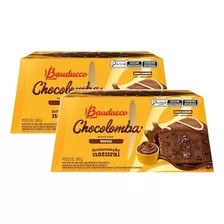 2 Colomba Pascal Bauducco Sabor Mousse De Chocolate 500g