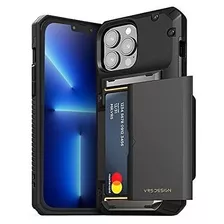 Funda Protectora Para iPhone 13 Pro Max Para 4 Tarjetas