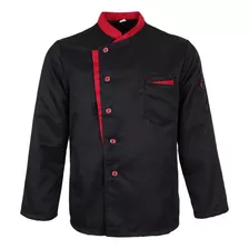 Chamarra De Chef Cuello Mao Uniforme De Chef Camarero Hotel