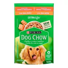 Dog Chow Sachê Adulto Mini/pequeno Salmão 100g