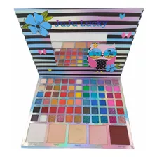 Paleta Sombras Ojos Con Iluminador 71 Colores Sombras Ojos