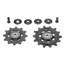 Polias De Deslocamento Longo Sram Gx/apex Eagle 12v De Cor Preta