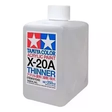 Diluente Para Tinta Acrílica X-20a 250ml Tamiya 81040