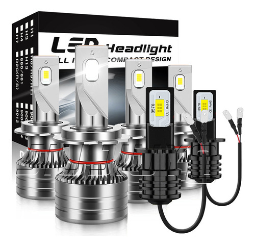 Kit De Faros Led 40000lm Para 2004-2006 Kia Amanti Kia Amanti