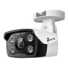 Camara Red Video Vigilancia Bullet 4mp Ir Tp-link Vigi C340 Color Blanco