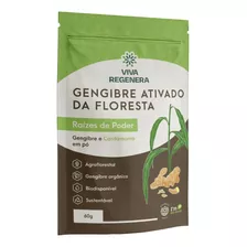 Gengibre Orgânico Em Pó Viva Regenera 60g Com Cardamomo