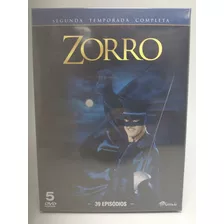 Zorro 2ª Temporada - Box Com 5 Dvds - Guy Williams