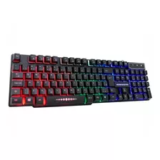 Teclado Gamer K-mex Km-5228 Abnt2 - Rgb - Teclas Multimídia