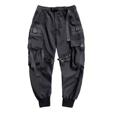 Pantalones Cargo Techwear Estilo Hip Hop 2023
