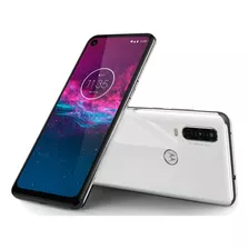 Celular Motorola One Action 4g 128gb 4gb Dual Color Blanco