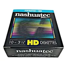 Disquete Nashuatec 2hd 3.5 Cx. Com 10 Unidades