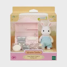 Sylvanian Families Cj Cozinha Papai Coelho Neve Epoch 