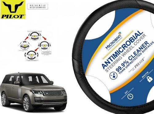 Funda Cubrevolante Negro Antimicrobial Range Rover 2019 Foto 2