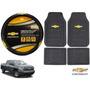 Tapetes 4pz Chevrolet + Cubrevolante C1500 Doble Cabina 2007