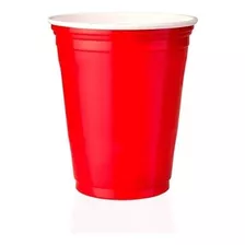 Copo Americano 400ml Vermelho Red Cup Beer Pong - 25 Unid