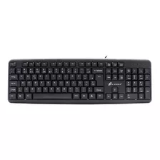 Teclado Fio Padrão Abnt2 Brasil Slim Fino Usb Pc Notebook