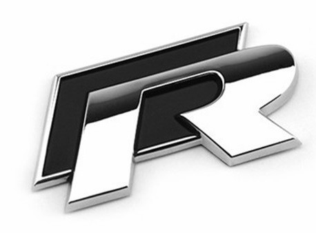 R Line Volkswagen  Emblema Con Adhesivo (repuesto En Chile) Foto 2