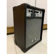 Caixa De Som Amplificada Multiuso Wr Rg