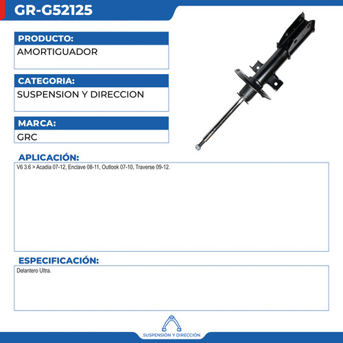 Amortiguador Buick Enclave 2008-2011 Foto 2