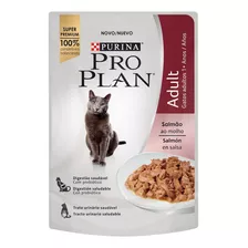 Alimento Húmedo Pro Plan Gatos Adultos Salmon 85 Gr