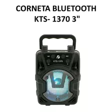 Corneta Bluetooth Kts- 1370 3 Con Luz Rgb