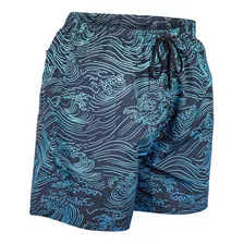 Short De Baño Hang Loose Ripple Negro Solo Deportes