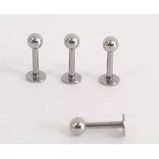 Piercing Pra Tragus 6 Mm Mini Aço 316l Atacado 12 Unidades