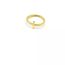 Piercing Argola Conch Cruz Pvd Gold