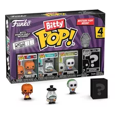 Funko Bitty Pop Set 4 Mini Funkos Extraño Mundo De Jack S3