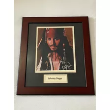 Autógrafo Jhonny Depp Piratas Do Caribe | Com Certificado 