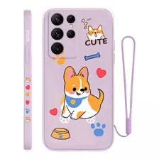 Funda Para Motorola Moto Carcasa Silicona Líquida + Correa