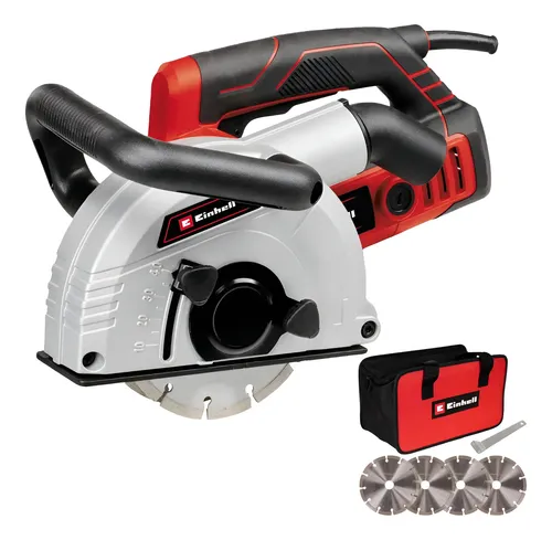 Amoladora Acanaladora Muros Einhell Te-ma 1700 W 150mm Dgm Rojo