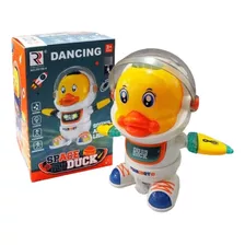 Juguete Pato Astronauta Bailarin, Luces Y Musica Para Niños