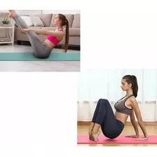 Yoga Mat Colchoneta Pilates 10mm Fitness + Sujetador Y Bolso