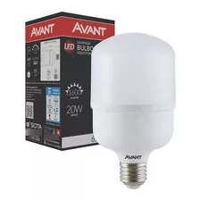 Lâmpada Led Bulbo 20w Avant Luz Branca 6500k Alta Potencia