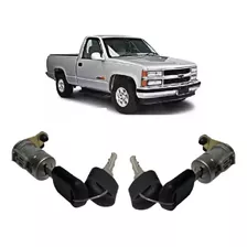 Par Cilindro Chave Porta Silverado 1997 98 99 00 Até 2002