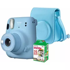 Combo Câmera Instax Mini 11 + Bolsa + Filme 20 Fotos