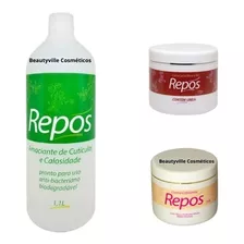 Repos Spa Dos Pés - Amac 1,1 + Ureia 500g + Esfoliante 500g