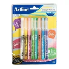 Artline Pen Pastel Calligraphy 2.0 . 8 Colores